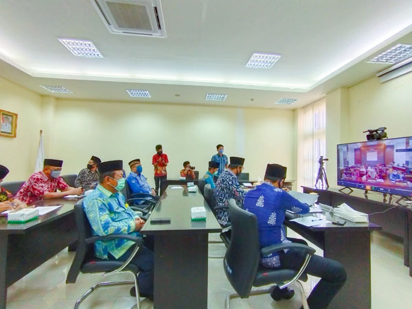 Gubernur Kepri Secara Resmi Buka Musrenbang RKPD Tahun 2021 Melalui Video Conference