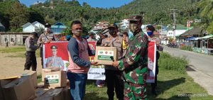 TNI Polri Salurkan Bantuan ke Anggota PWI