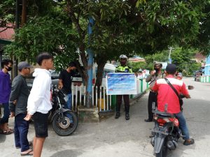 Tidak Gunakan Helm, Polisi Suruh Pulang
