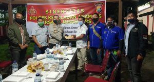 Polres Anambas Bersama PWI Jalin Silaturahmi