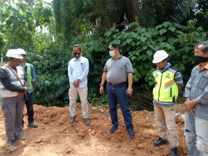 Bupati Sidak Progres Akses Jalan Nasional