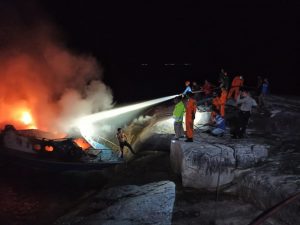 Ini Sakit Pasien Yang Diantar Sebelum Puskel Terbakar