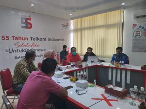 Anggota DPRD Bersama Diskominfo Kunjungi Kantor Telkom