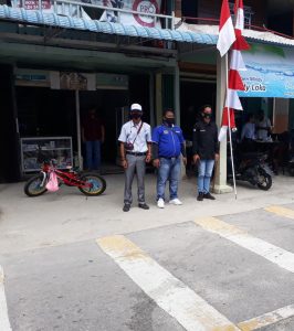 Memperingati Detik-detik Proklamasi, Lanal Tarempa Stop Kegiatan Masyarakat Selama 3 Menit