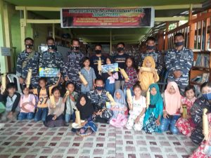 Danlanal Berikan Edukasi dan Motivasi Sejumlah Siswa