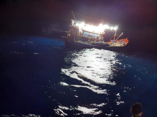 Kapal KKP Gelar Patroli Setelah Nelayan Demo