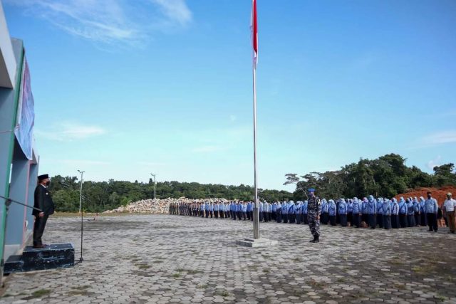 Peringati Hari Kesaktian Pancasila Peserta Patuhi Protokol Kesehatan