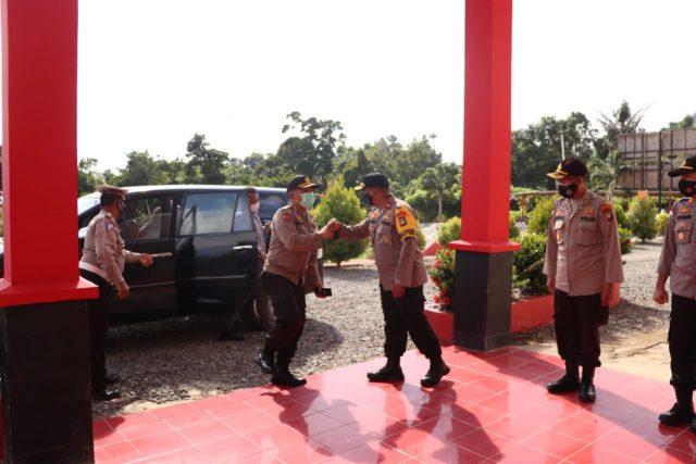 Polres Kepulauan Anambas Terima Taklimat Awal Warsik Rutin Tahap II Dari Itwasda Polda Kepri