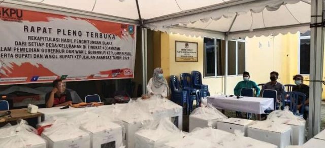 Partisipasi Pemilih Pilkada Anambas Capai 82 Persen