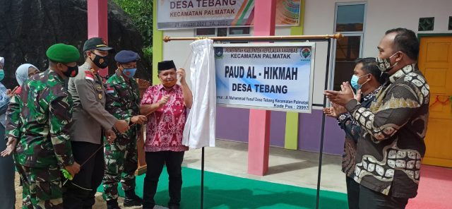 Wabup Anambas Resmikan PAUD Al Hikmah Desa Tebang