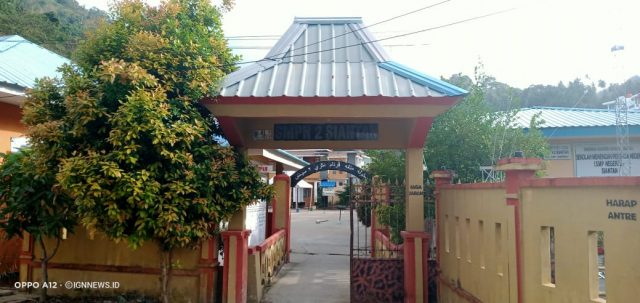 Proses Belajar Tatap Muka SMPN 2 Siantan Telah Dimulai