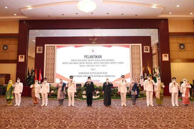 Gubernur Kepri Resmi Lantik Haris Wan