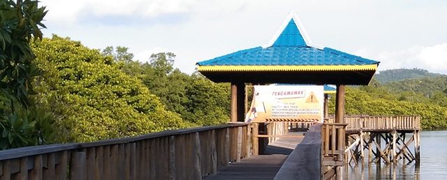 Jembatan Lokasi Wisata Belum Ada Perbaikan