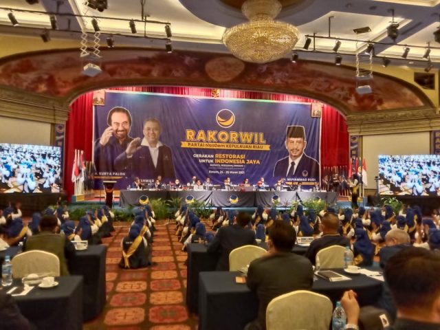 Bupati Kepulauan Anambas Hadiri Rakorwil Partai NasDem