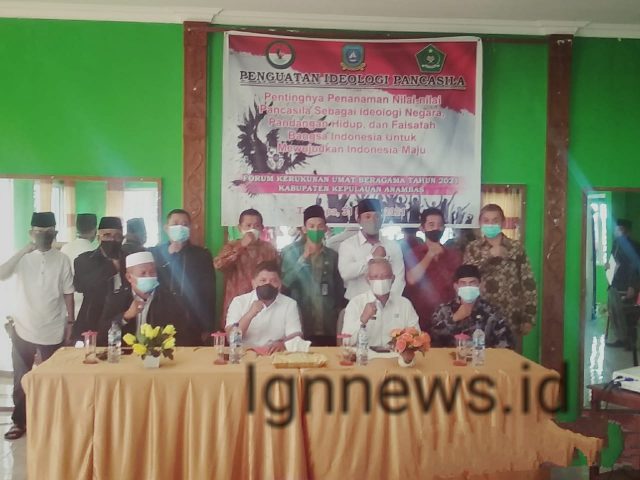 Wabup Anambas Buka Kegiatan Pemahaman Ideologi Pancasila