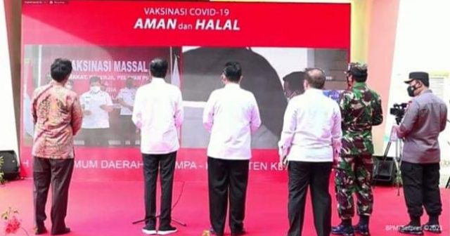 Presiden RI Puji Anambas Dalam Melaksanakan Program Vaksin