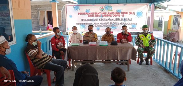 Desa Keramut Berbatasan Langsung Dengan Negara Asean Bagikan BLT DD Tahap IV