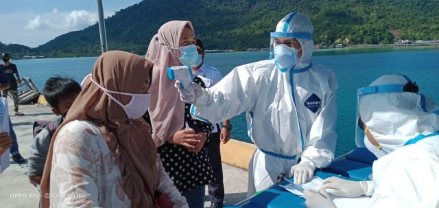 Pasien Covid-19  Meninggal Dunia Dibawa Gunakan Puskel