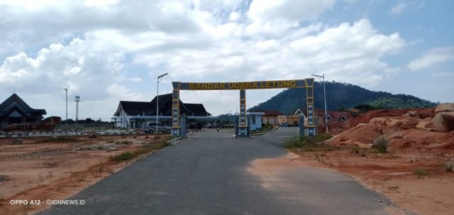 Hore, Pelayanan Penerbangan Bandara Letung Masih Beroperasi