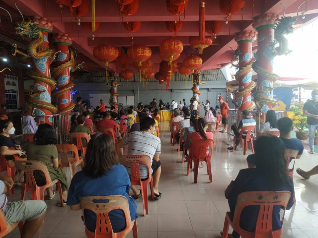Vihara Bhakti Sasana Gelar Vaksinasi Massal, Bupati Bintan Hadir