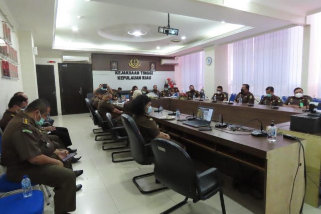 HUT PJI Ke 28, Kajati Kepri Gelar Syukuran Secara Virtual