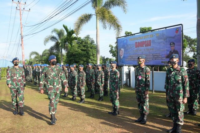 Lanud RHF Laksanakan Upacara HUT ke-70 Koopsau