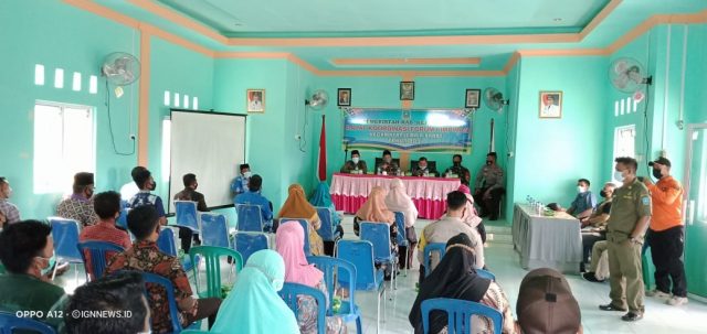 Camat Jebat Gelar Rakor Terkait Vaksin Massal