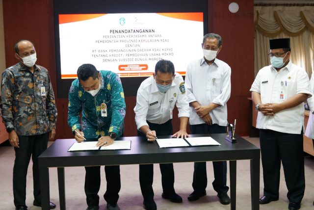 Pemprov Akan Tanggung Semua Bunga Pinjaman Untuk UMKM Di Bank Riau Kepri