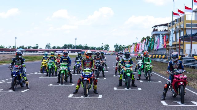 Rebut Piala Presiden Pembalap Motoprix Sumsel Mengaspal di Sirkuit Internasional Skyland Sekayu