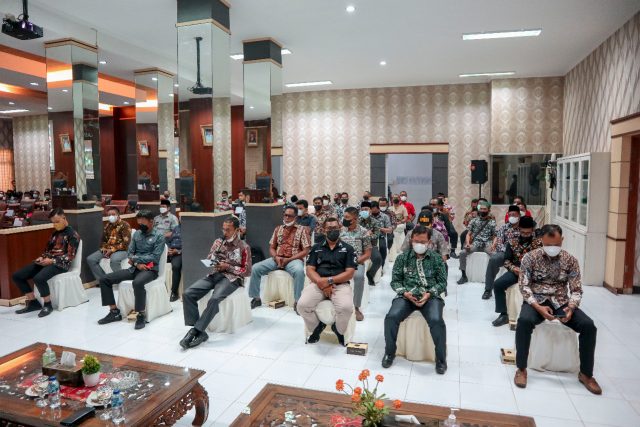 Puluhan Kepala Desa Dan BPD Datangi Gedung Wakil Rakyat Anambas, Ada Apa?