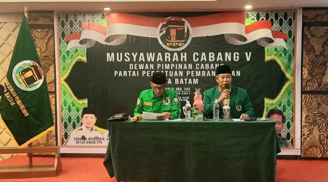 Batam Menghijau Saat Pelaksanaan Muscab DPC PPP