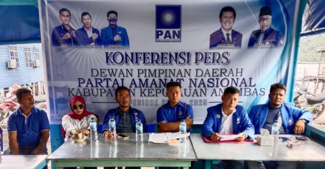 DPD PAN Anambas Kepengurusan Baru Wajah Milenial