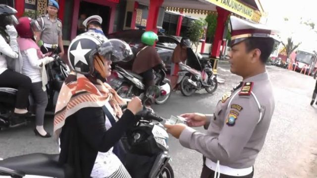 Ribuan Kendaraan Alami Tilang Tahun 2021