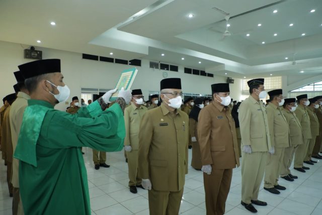 Lantik 13 Pejabat Pimpinan Tinggi Pratama, Ini Kata Bupati Asahan