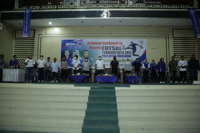 Wakil Bupati Tutup Futsal Turnamen Open 2022 BMI Asahan