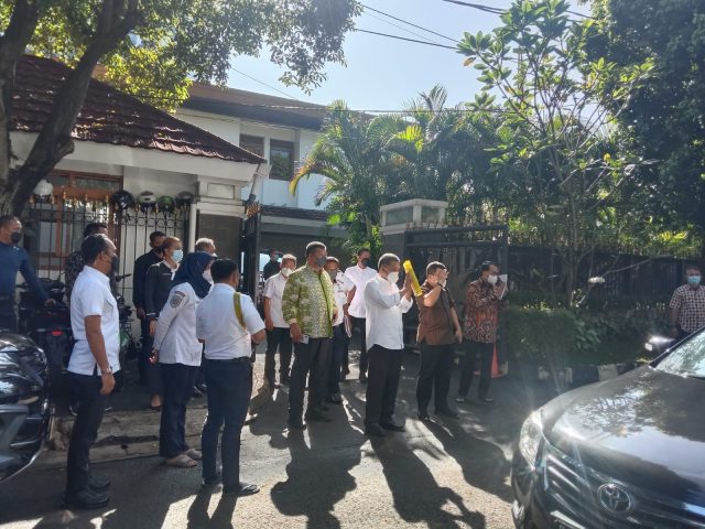 Bupati Kepulauan Anambas Kunker Dikediaman Menteri Perhubungan RI