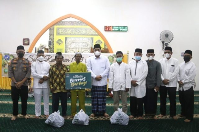 Pembangunan Masjid Fastabiqul Khairot Dapar Sokongan Rp 100 Juta Dari Pemkab Bintan