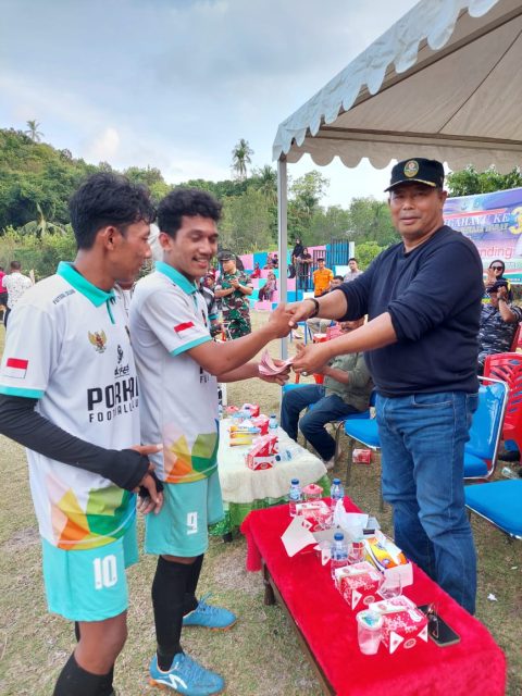 Bupati Anambas Resmikan Open Turnamen Cup Dalam Rangka Dirgahayu Kecamatan Jemaja Barat ke III Tahun