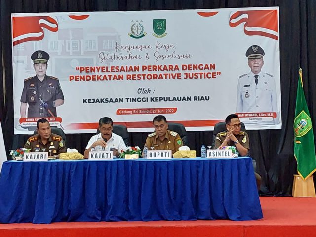 Kejati Akan Datangi Wilayah Kepri Sekaligus Sosialisasi Restorative Justice di Natuna