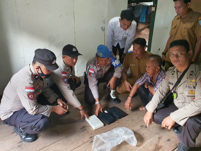 Bertambah Tiga Paket Hitam Narkotika Ditemukan Warga Kuala Maras