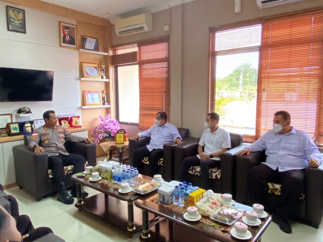 Persiapan Hadapi Pemilu, Bawaslu Audiensi Ke Polres Bintan