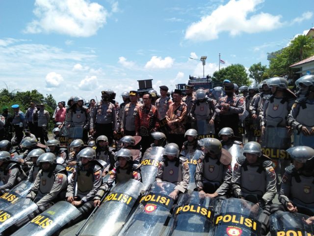 400 Personil Keamanan Diterjunkan Pengamanan Aksi Mahsiswa Demonstran
