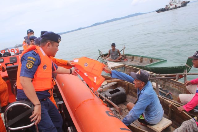 PPLP Tanjunguban Ajak Nelayan Dan Kapal Penyeberangan Antisipasi Kecelakaan Laut