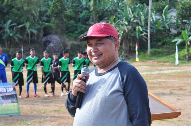 Ketua PDIP Anambas Resmikan Open Turnamen di Desa Nyamuk