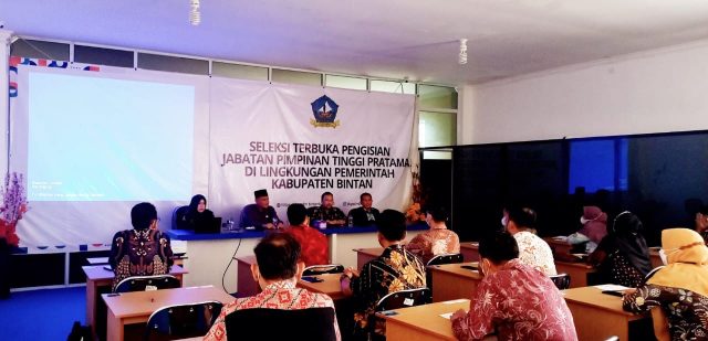 Dua Jabatan Di Pemkab Bintan Dilelang, Isi Kursi Sekda dan Kadis Perkim