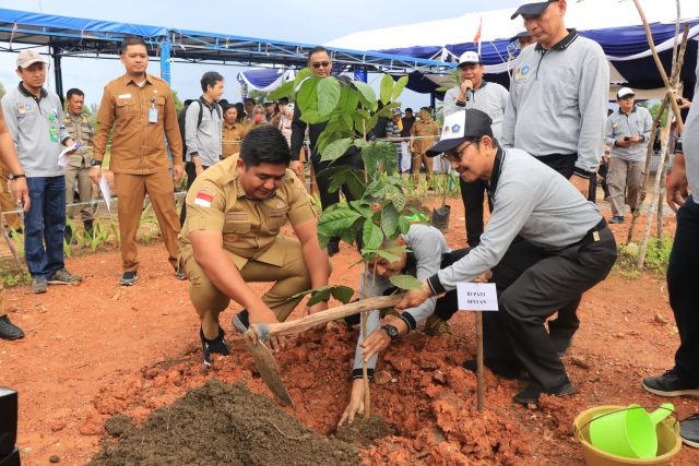 Eks Galian Tambang Tembeling Tanjung Jadi Taman RTH, Bupati : Ayo Pulihkan Lingkungan