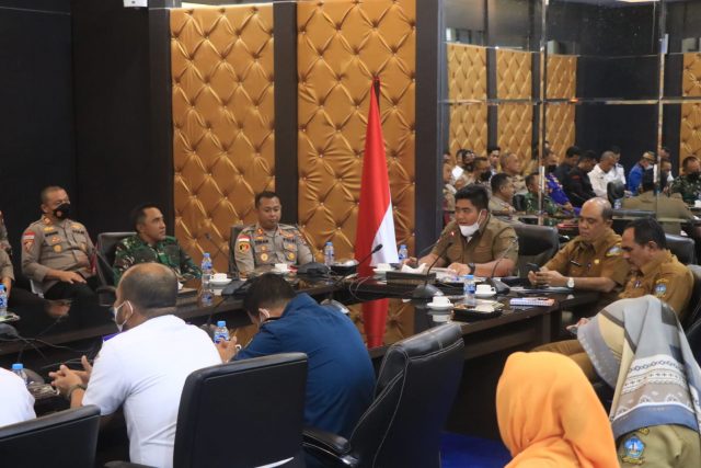 Rapat Koordinasi Lintas Sektoral Jelang Nataru, Pemkab Bintan Antisipasi Bencana Hingga Pengamanan