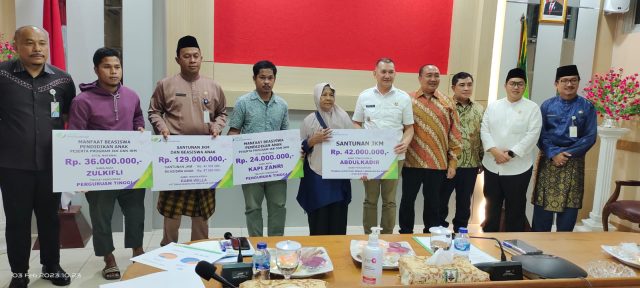 BPJS Ketenagakerjaan Kembali Serahkan Santunan JKK dan JKM Bagi Pekerja Natuna