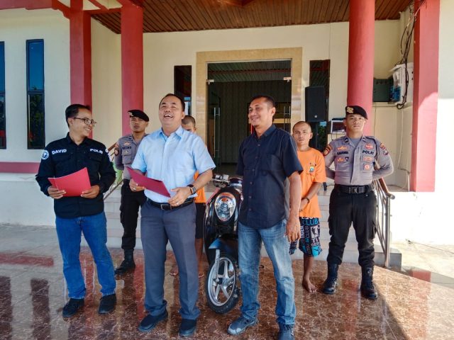 Polres Natuna Berhasil Ungkap Pelaku Penggelapan Motor Rental