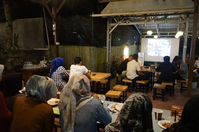 Kantor Bahasa Provinsi Kepri Menggelar Diskusi Sastra di Ruang Publik
